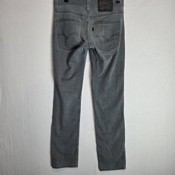 Levi's 511 Jeans Mens 29x30 Medium Wash Gray Denim Skinny Leg Pants Low Rise - Picture 2 of 10